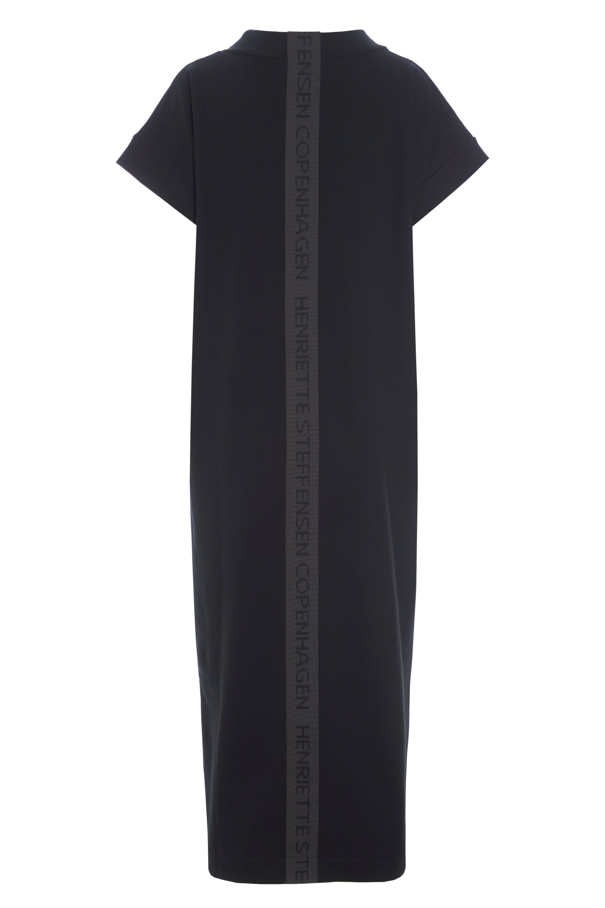 Henriette Steffensen Long Dress Black At SoS Lingerie & Boutique